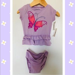 NWT “Baby Gap” Two Piece Swim Suit